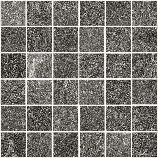 Мозаика Terratinta Oppdal Kull TTOP03M5UM, цвет серый, поверхность матовая, квадрат, 300x300