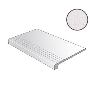 Ступени Vives Rift-SPR Blanco Gradone, цвет белый, поверхность глянцевая, квадрат с капиносом, 800x800