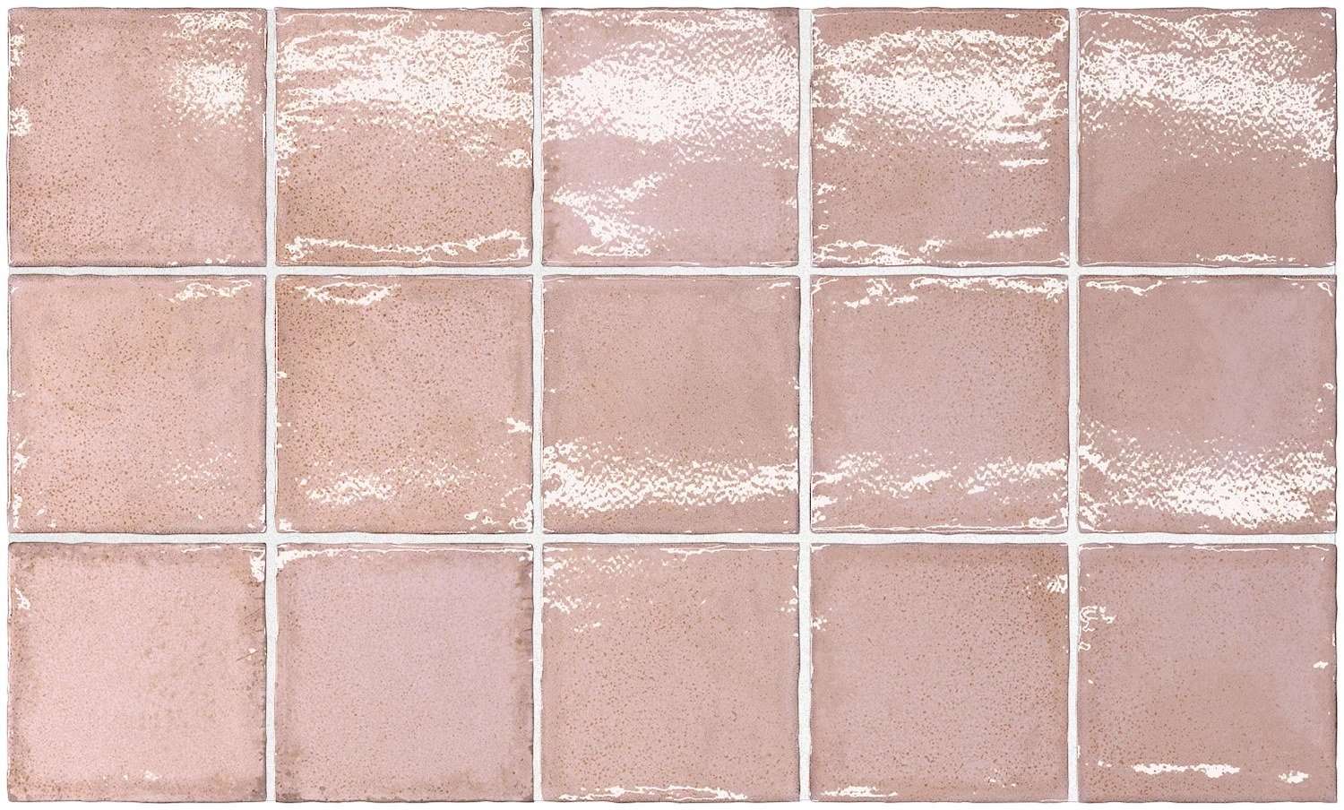 Керамическая плитка Equipe Altea Dusty Pink 27605, цвет розовый, поверхность глянцевая, квадрат, 100x100