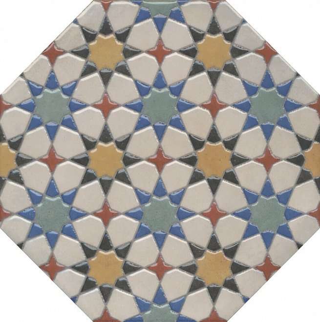 Декоративные элементы Kerama Marazzi Паласио VT\A51\SG2432, цвет разноцветный, поверхность матовая, квадрат, 240x240
