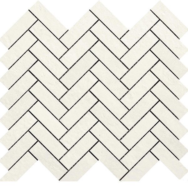 Мозаика Ragno Terracruda Mosaico Luce R05Y, цвет белый, поверхность матовая, квадрат, 332x332