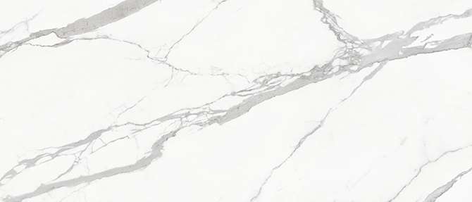 Широкоформатный керамогранит Vallelunga Statuario Lusso VGR2SL, цвет белый серый, поверхность полированная, прямоугольник, 1200x2800