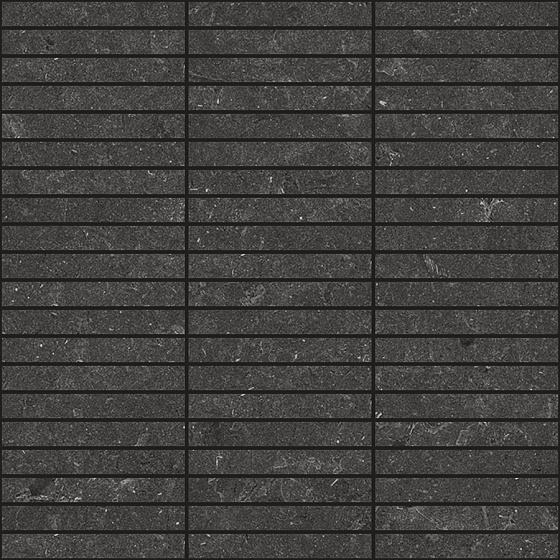 Мозаика 41zero42 Italic Mosaic Lava 4101088, цвет чёрный, поверхность матовая, квадрат, 300x300