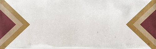 Декоративные элементы La Fabbrica Small Trend Ocher 180215, цвет серый бежевый бордовый, поверхность матовая, прямоугольник, 51x161