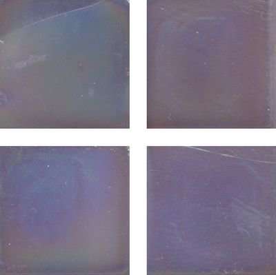 Мозаика Irida Fleur 15.R44(2), цвет фиолетовый, поверхность глянцевая, квадрат, 327x327