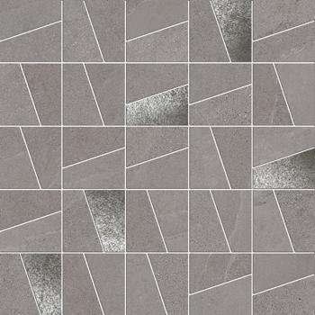 Мозаика Leonardo Ashima MK.ASHM DK G, цвет серый, поверхность матовая, квадрат, 300x300