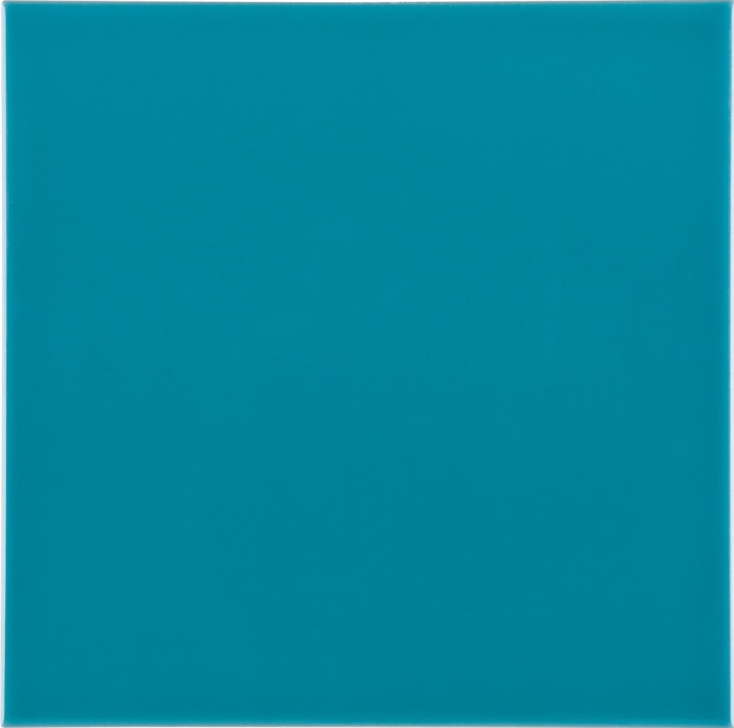 Керамическая плитка Adex ADRI1014 Liso Altea Blue, цвет бирюзовый, поверхность глянцевая, квадрат, 200x200