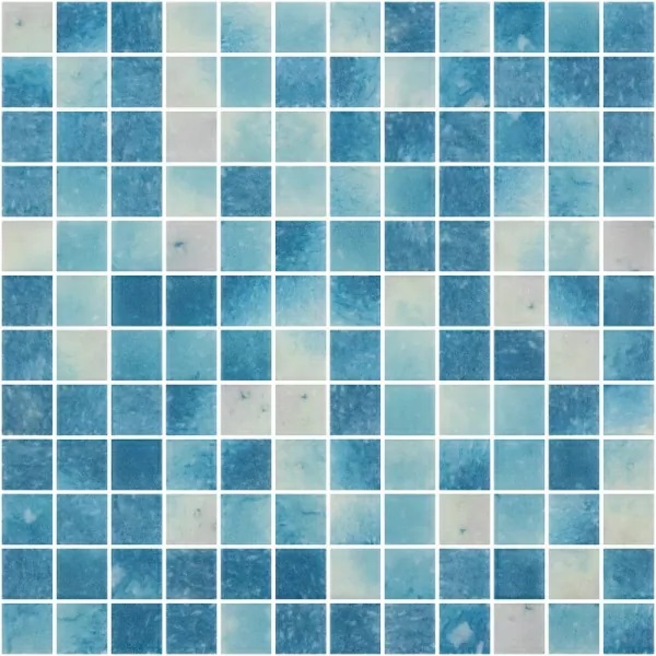 Мозаика Onix Mosaico Bluestone Antislip, цвет голубой, поверхность матовая, квадрат, 311x311