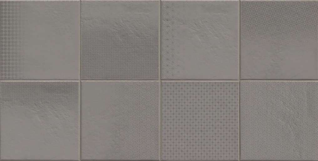 Декоративные элементы Cir Mat C Dec Smoke 1055458, цвет серый, поверхность матовая, квадрат, 200x200
