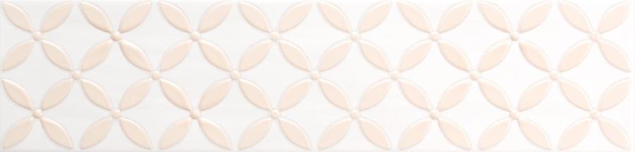 Декоративные элементы Quintessenza Genesi26 Bianco Matt Deco 1, цвет белый, поверхность матовая, прямоугольник, 65x266
