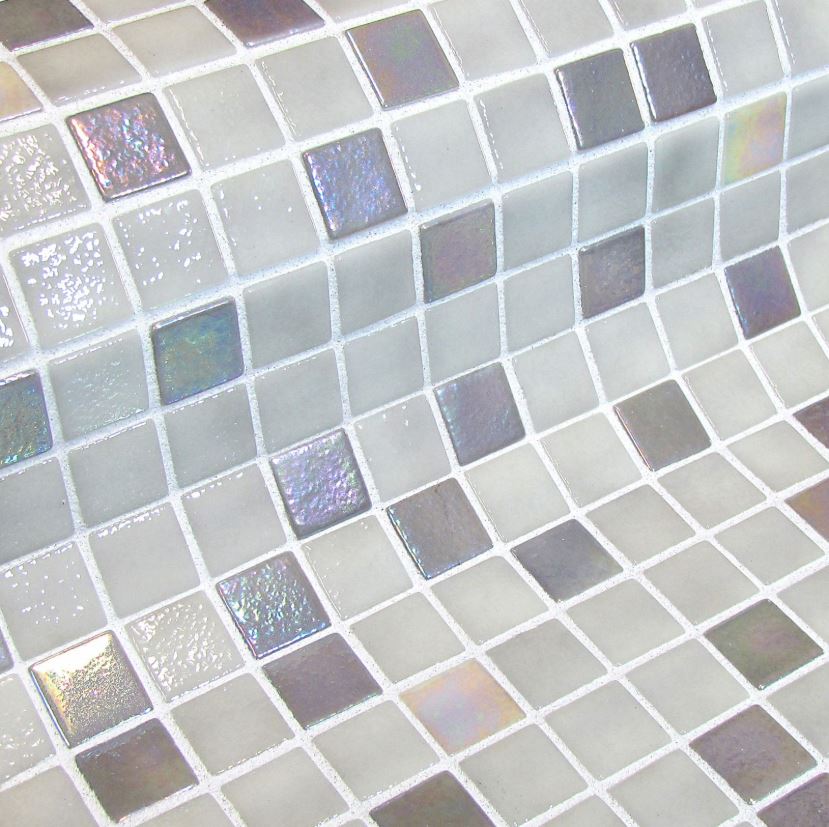 Мозаика Ezarri Fosfo Mix Serpens Люминисцентная, цвет разноцветный, поверхность глянцевая, прямоугольник, 313x495