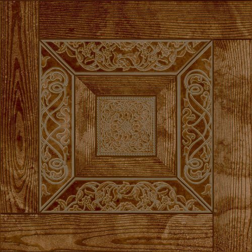Керамическая плитка Estile Narbonne Tierra, цвет коричневый, поверхность матовая, квадрат, 450x450