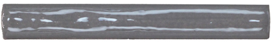 Бордюры Monopole New Country Listelo Asfalt, цвет чёрный, поверхность глянцевая, прямоугольник, 20x150