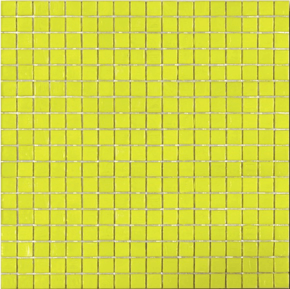 Мозаика Art & Natura Classic Claudia 3, цвет жёлтый, поверхность глянцевая, квадрат, 295x295