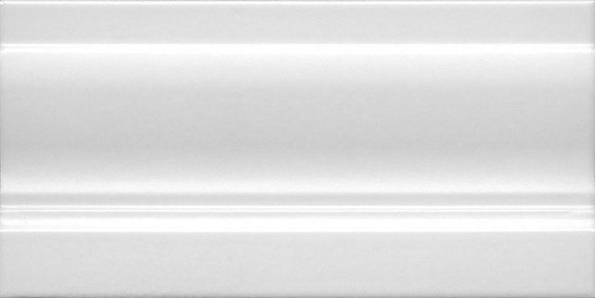 Бордюры Kerama Marazzi Плинтус Линьяно белый FMC003, цвет белый, поверхность матовая, прямоугольник, 100x200