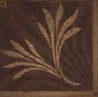 Вставки Majorca Flax Ang. Kenzia Moka, цвет коричневый, поверхность матовая, квадрат, 245x245