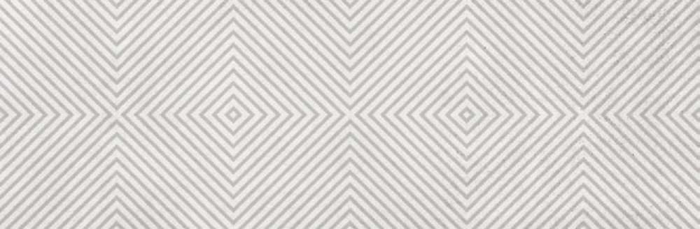 Декоративные элементы Ceramika Konskie Locarno Geo Inserto, цвет серый, поверхность глянцевая, прямоугольник, 250x750