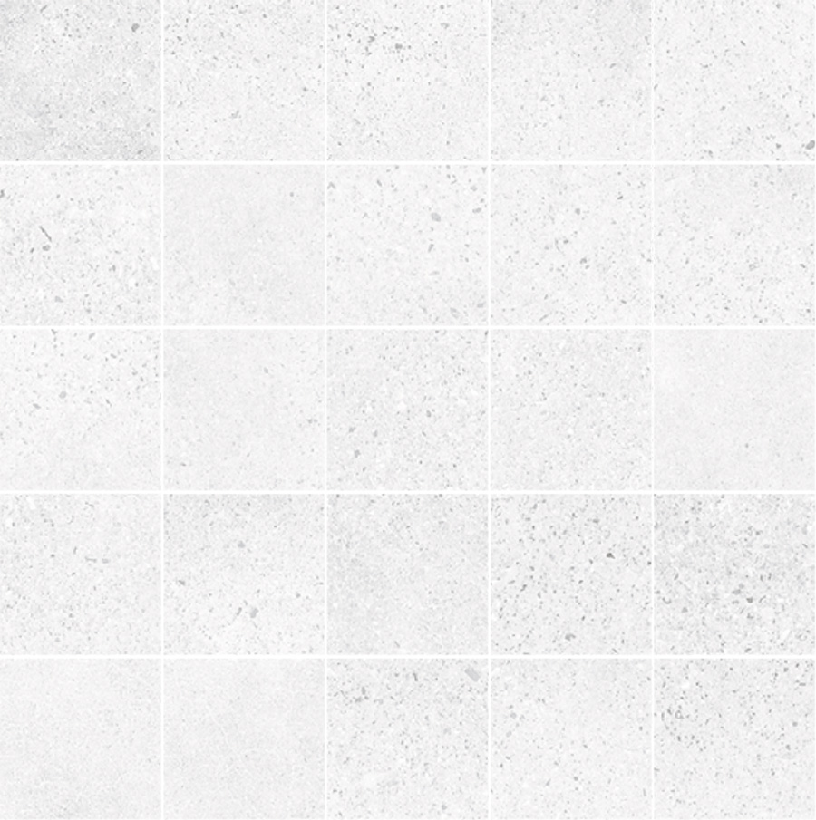Мозаика Peronda D.Alley White Mosaic/25X25/Bhmr 23491, цвет белый, поверхность противоскользящая, квадрат, 250x250