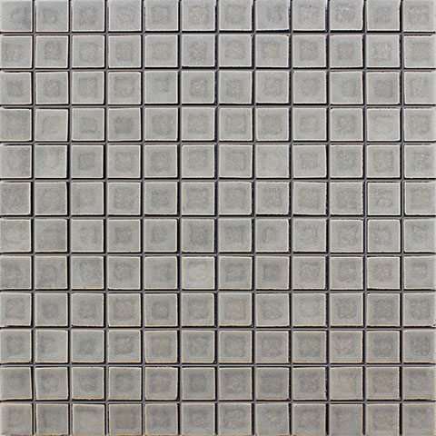 Мозаика Skalini Mercrury MRC (Grey)-2, цвет серый, поверхность глянцевая, квадрат, 300x300