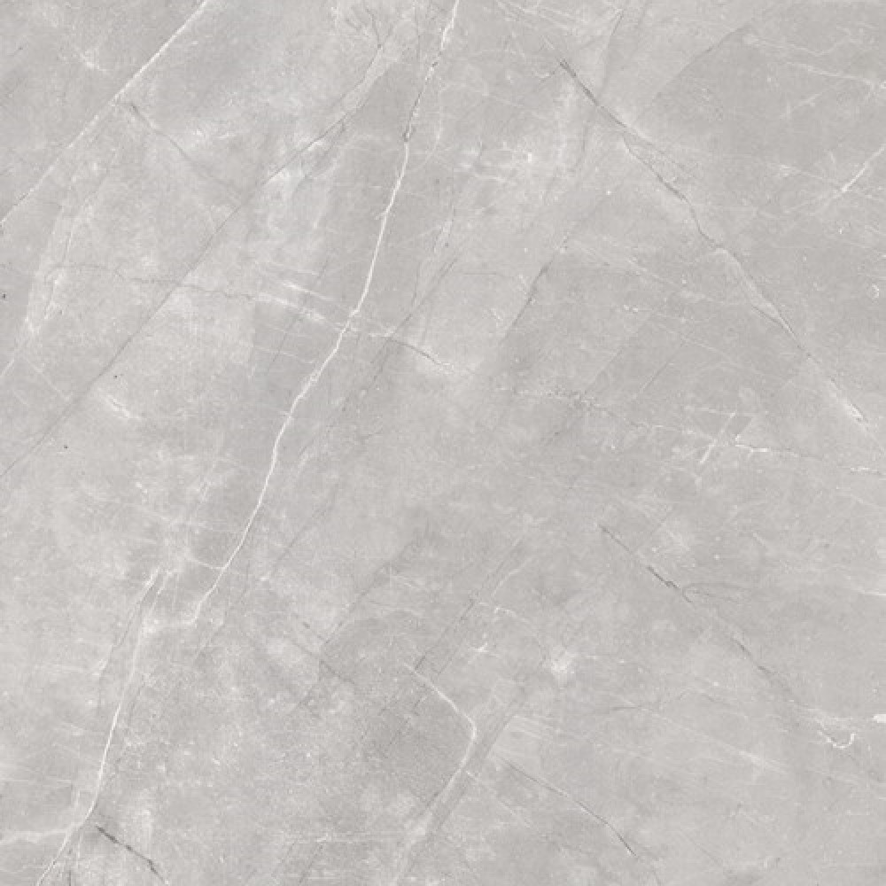 Керамогранит Realistik Nature Pulpis Light Grey, цвет серый, поверхность полированная, квадрат, 600x600