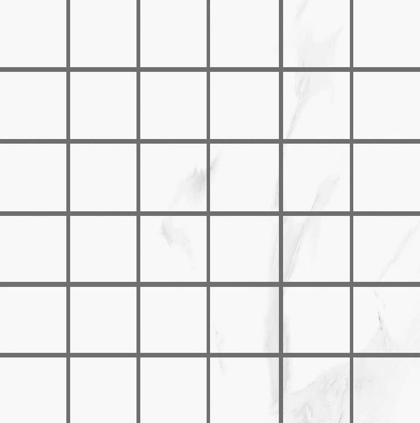 Мозаика Aparici Bella Bianco Nat Mosaic 5X5, цвет белый, поверхность матовая, квадрат, 298x298