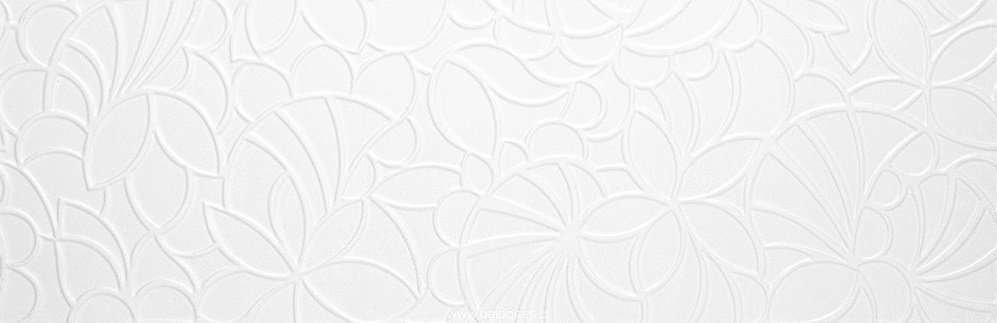 Керамическая плитка Baldocer Nitra Trendy Satinado, цвет белый, поверхность матовая, прямоугольник, 333x1000