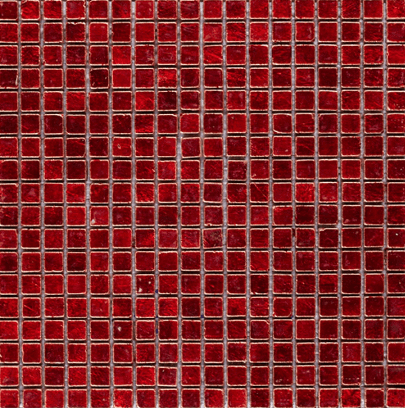 Мозаика Art & Natura Equilibrio 013B, цвет бордовый, поверхность глянцевая, квадрат, 300x300