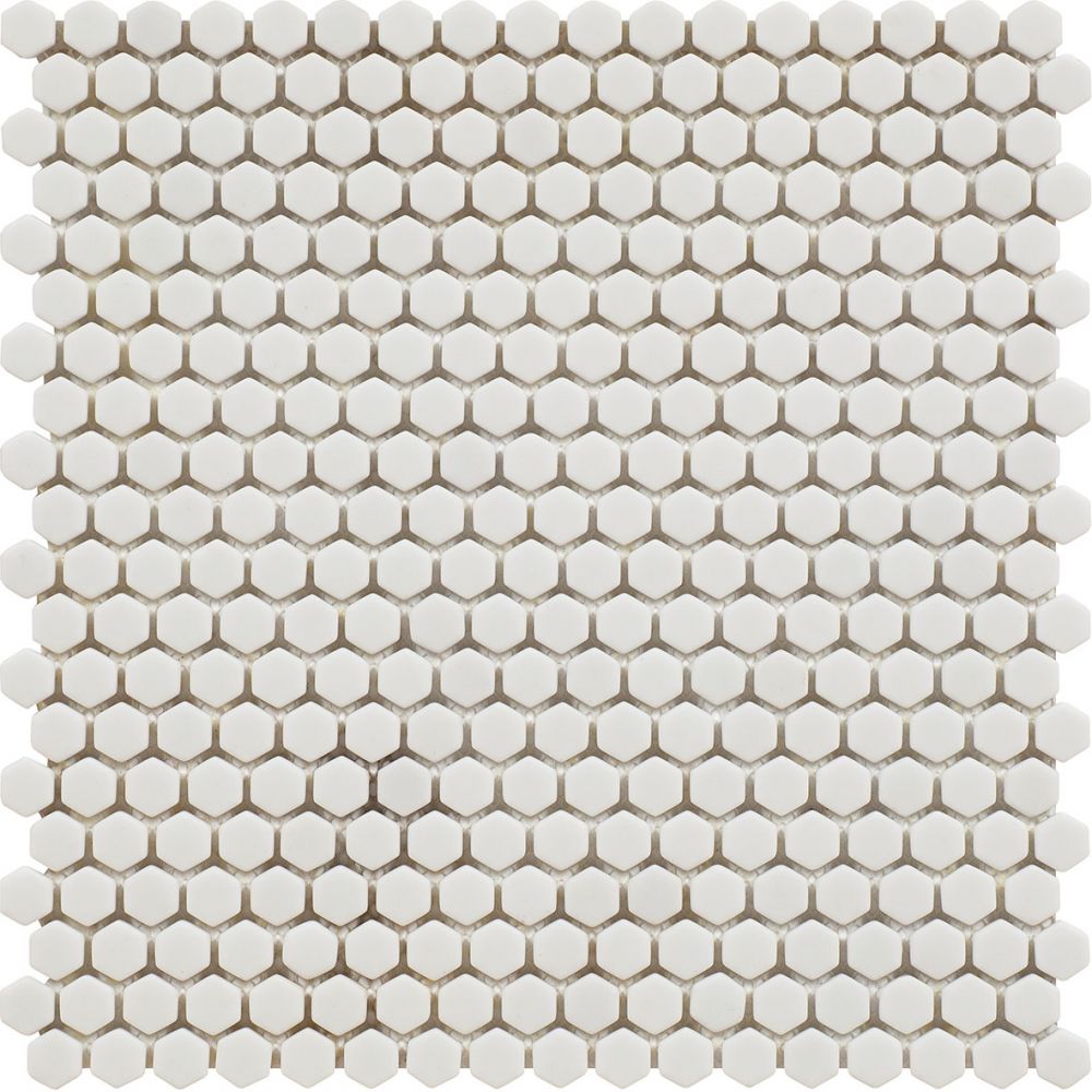 Мозаика Harmony D.Calm White 17745, цвет белый, поверхность матовая, квадрат, 290x290