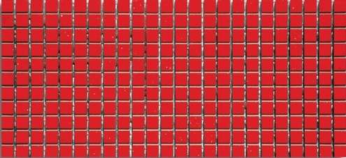 Мозаика Ker-av Brera Quadri Selenio su rete KER-L402, цвет красный, поверхность глянцевая, прямоугольник, 138x300