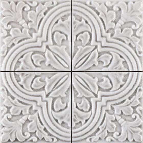 Керамическая плитка Grazia Formelle Algarve Argento ALGA5, цвет серый, поверхность глянцевая, квадрат, 130x130
