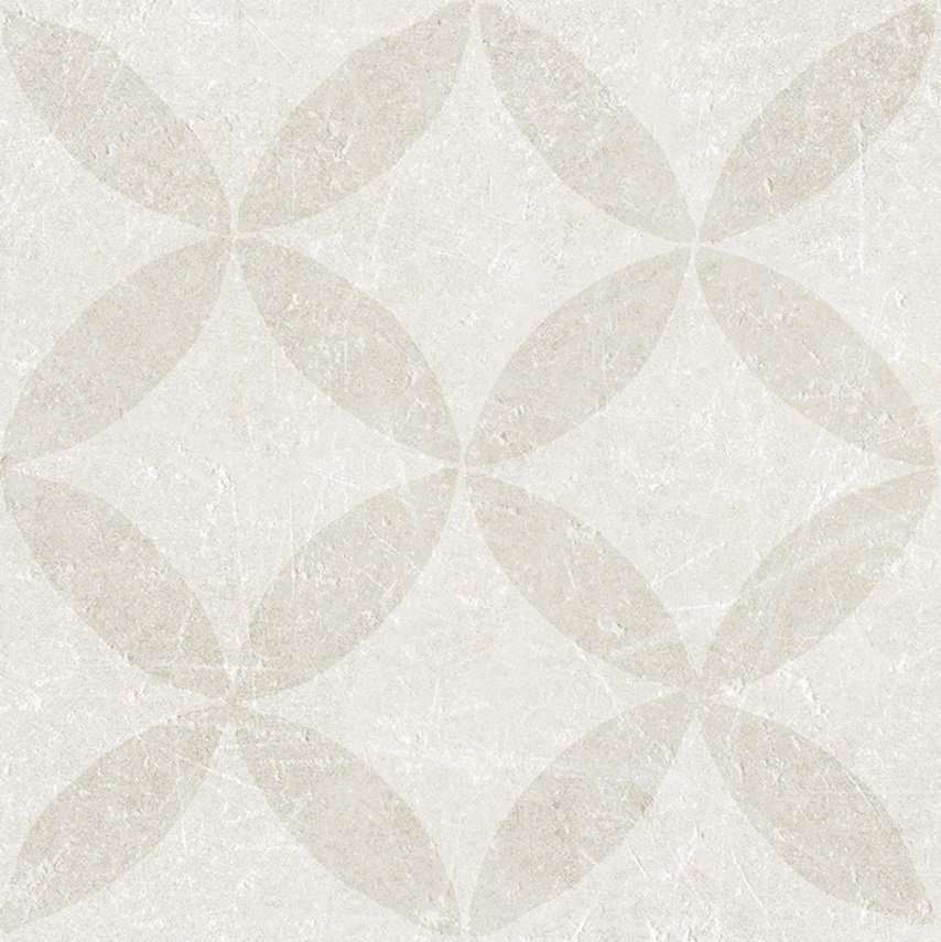 Керамическая плитка Cifre Decor Etana White, цвет белый, поверхность матовая, квадрат, 200x200