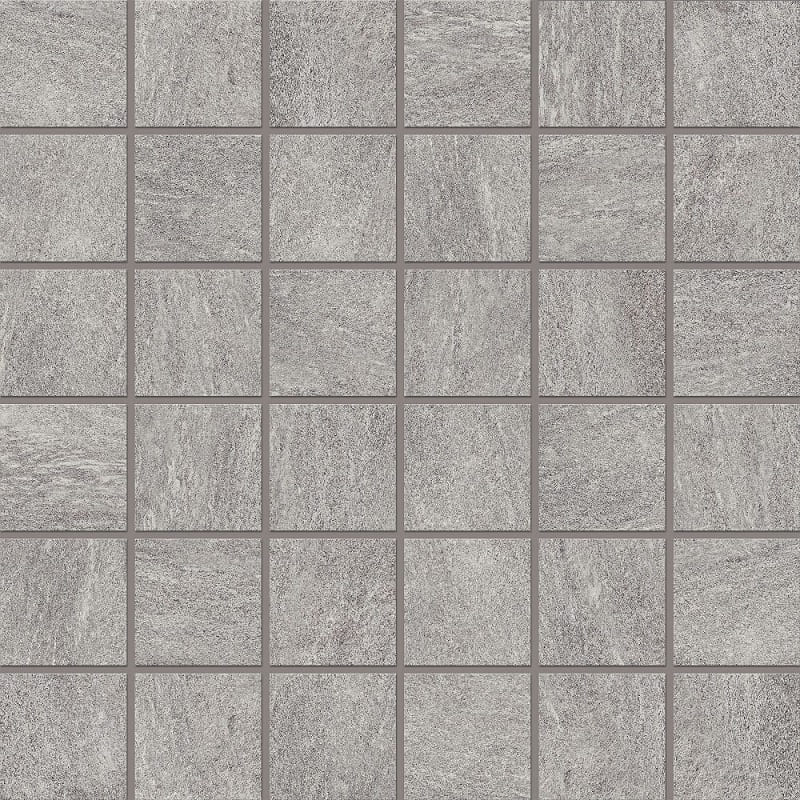 Мозаика Estima Tramontana Grey TN01 Неполированный 30x30 67374, цвет серый, поверхность матовая, квадрат, 300x300
