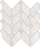 Мозаика La Fabbrica Mosaico Freccia Pearl Nat/Lap 160301, цвет белый, поверхность матовая лаппатированная, , 300x350