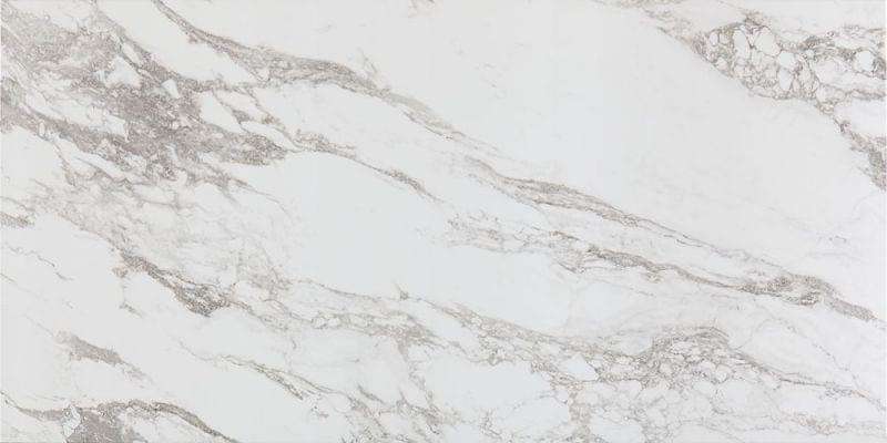 Керамогранит Pamesa Cr. Niro White Leviglass, цвет белый, поверхность полированная, прямоугольник, 600x1200