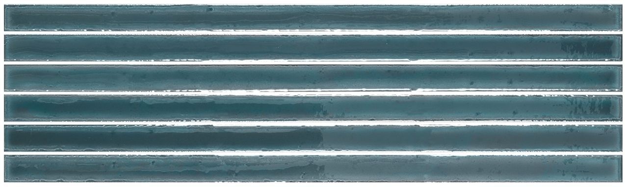Мозаика Amadis Long Stick Pacific 8436552229286, цвет синий, поверхность глянцевая, прямоугольник, 130x450