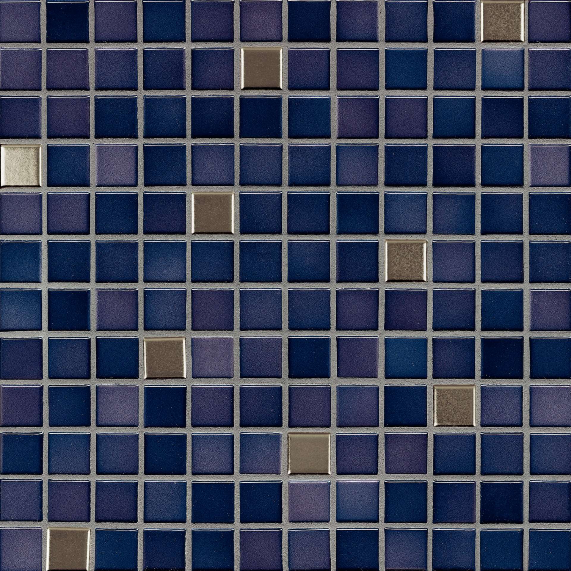 Мозаика Jasba Fresh Vivid Violet-Mix 41510, цвет фиолетовый, поверхность глянцевая, квадрат, 316x316