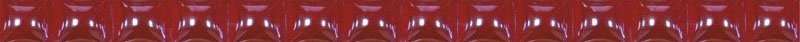 Бордюры РосДекор Бордюр Красный Люстр, цвет красный, поверхность глянцевая, прямоугольник, 13x250