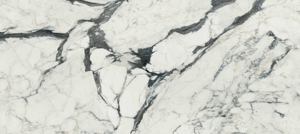 Керамогранит Rex Les Bijoux Calacatta Altissimo Blanc Gloss 766330, цвет серый, поверхность полированная, прямоугольник, 600x1200