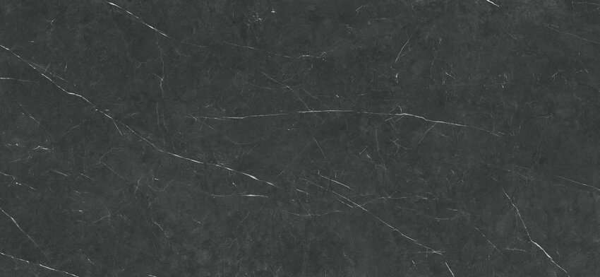 Широкоформатный керамогранит Benadresa Tessino Black Pulido, цвет чёрный, поверхность полированная, прямоугольник, 1200x2600