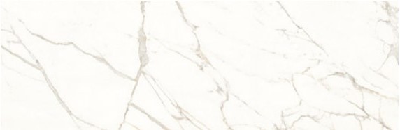 Широкоформатный керамогранит Panaria Trilogy Calacatta White Soft, цвет белый, поверхность сатинированная, прямоугольник, 1000x3000