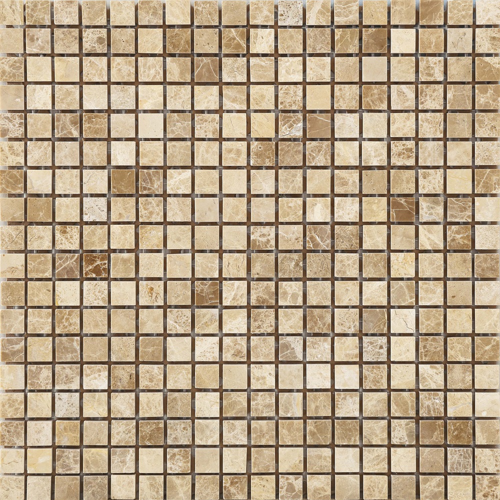 Мозаика Bonaparte Bonaparte Madrid-15, цвет коричневый, поверхность полированная, квадрат, 305x305