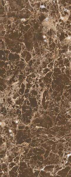 Керамическая плитка Керлайф Marmo Marron, цвет коричневый, поверхность глянцевая, прямоугольник, 201x505