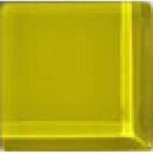 Мозаика Bars Crystal Mosaic Чистые цвета J 28 (23x23 mm), цвет жёлтый, поверхность глянцевая, квадрат, 300x300