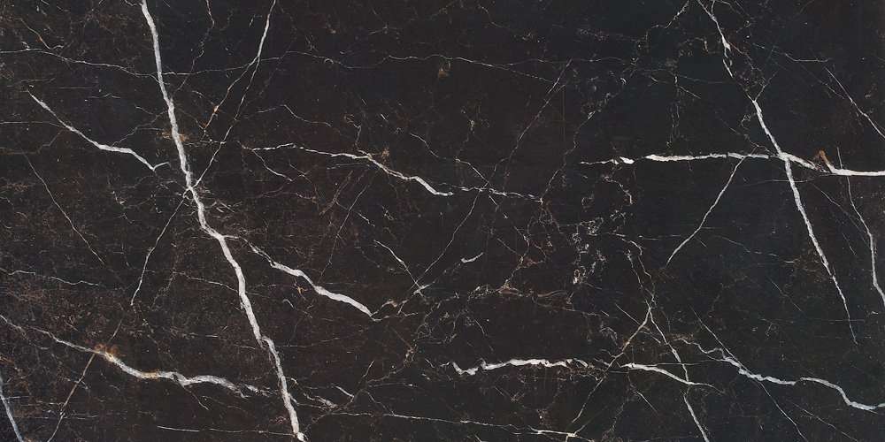 Керамогранит Bode Marble Porcelain Marrone Oriente Pol BMB7532CP, цвет чёрный, поверхность полированная, прямоугольник, 300x600