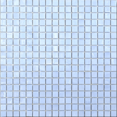 Мозаика Art & Natura Classic Sophie 0, цвет голубой, поверхность глянцевая, квадрат, 295x295