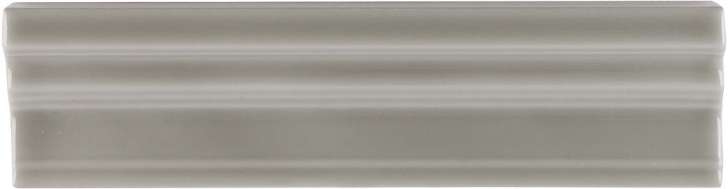Бордюры Adex ADRI5053 Cornisa Mundaka Gray, цвет серый, поверхность глянцевая, прямоугольник, 50x200