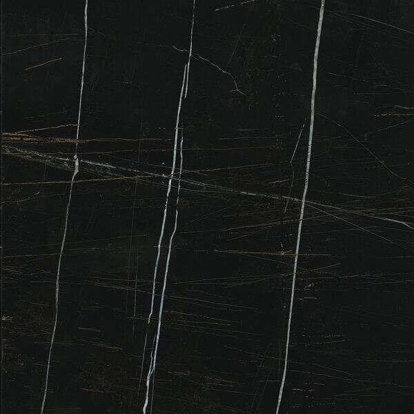 Керамогранит Kerama Marazzi Греппи Черный Обрезной SG642122R, цвет чёрный, поверхность лаппатированная, квадрат, 600x600