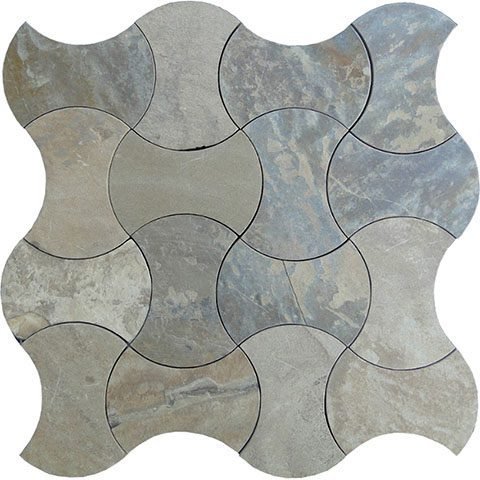 Мозаика Skalini Picasso PCS-2, цвет бежевый, поверхность глянцевая, квадрат, 305x305