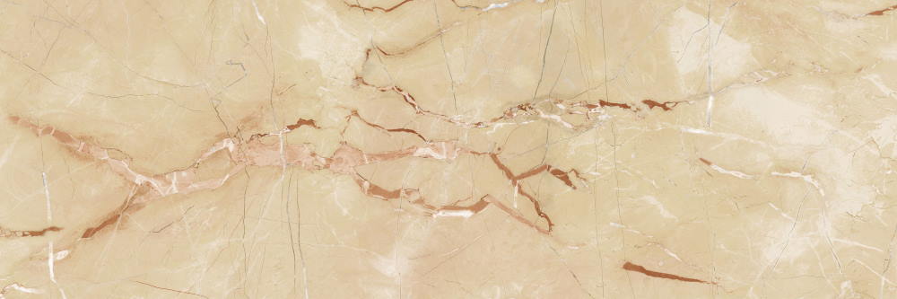 Керамическая плитка Kerasol Benidorm Crema Rectificado, цвет бежевый, поверхность глянцевая, прямоугольник, 250x750