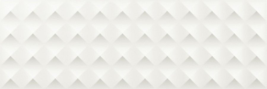 Керамическая плитка Zirconio Snow Antartida Prisma Matt, цвет белый, поверхность глянцевая, прямоугольник, 300x900